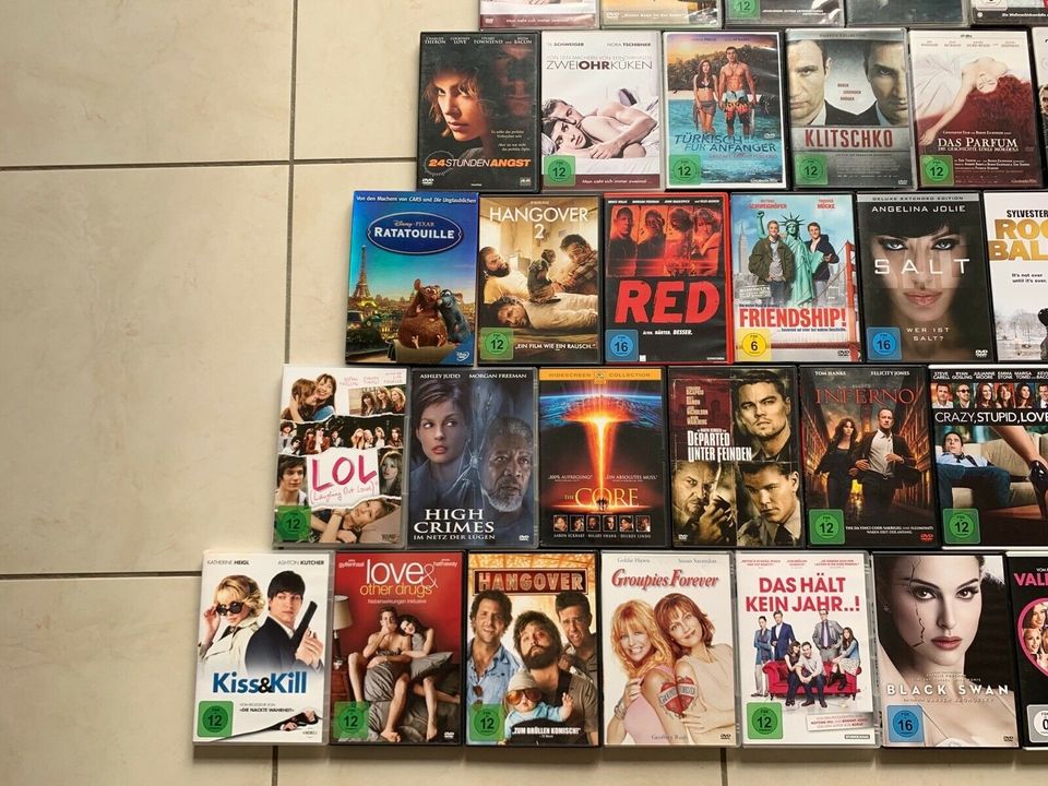 38 originale DVD‘s (Sammlung, Filme) in Gaimersheim