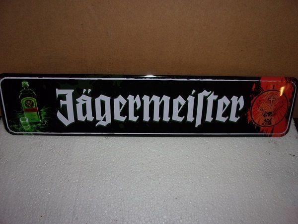 Jägermeister Blechschilder in Lauchhammer