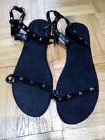 Neue Sandalen Gr 41 Nieten Flach Niedersachsen - Bad Gandersheim Vorschau