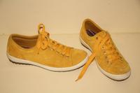 Sneaker LEGERO Gr. 39 echtes Leder gelb Niedersachsen - Jork Vorschau