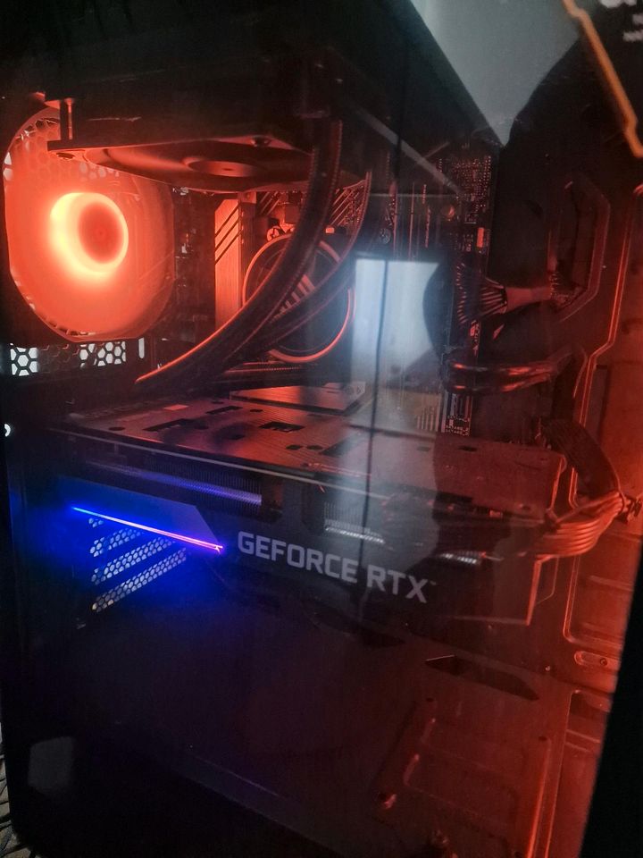 Gaming PC Intel i7 RatX 3060 ti Samsung Odyssey Q5 34" Wide in München