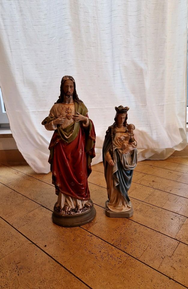Christliche Figuren, Weihnachtsfiguren, Maria & Josef in Vlotho