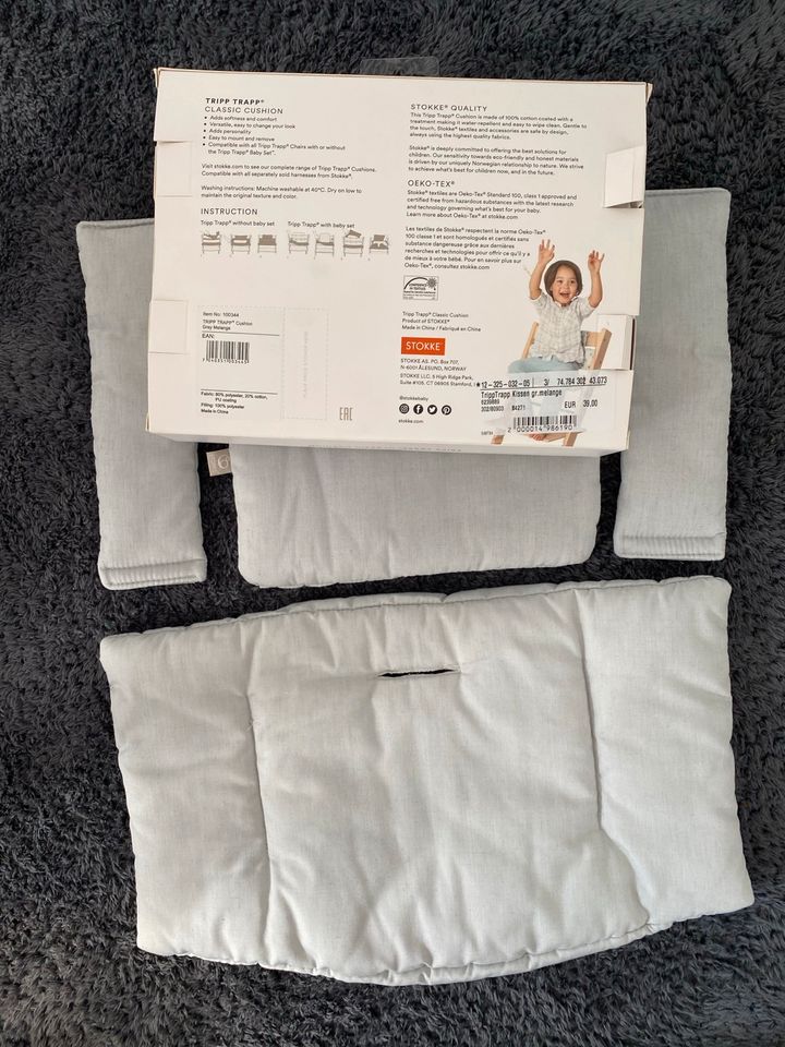 Sitzkissen Stokke Classic Cushion grau Melange in Wolfenbüttel