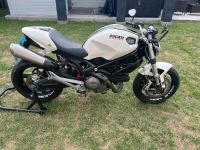 Ducati Monster 696 weiß Termignoni A2 tauglich Carbon Kr. Altötting - Emmerting Vorschau