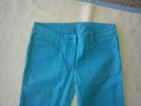 REVIEW- Stretch- Hose, türkis, low waist, gerades Bein, S/M Baden-Württemberg - Gerlingen Vorschau