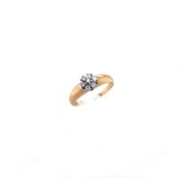 Ring Gold 585 / 14k Damenring "Blume" Diamanten Gr.52 Nr.4489 Niedersachsen - Peine Vorschau