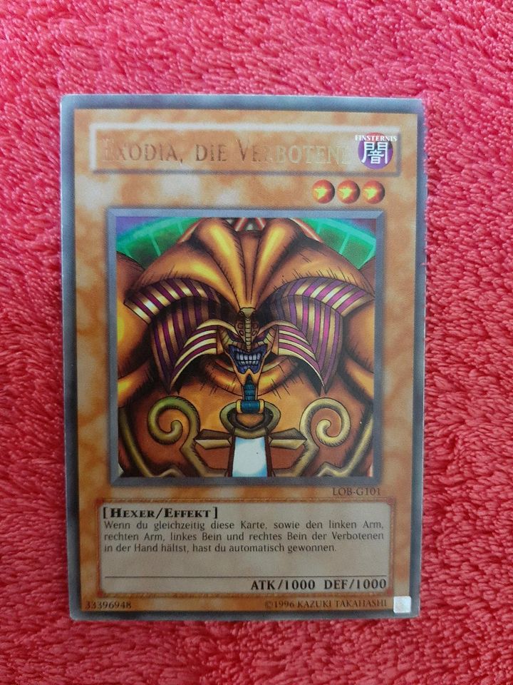 Exodia die Verbotene LOB-G101 Yugioh in Wieseth