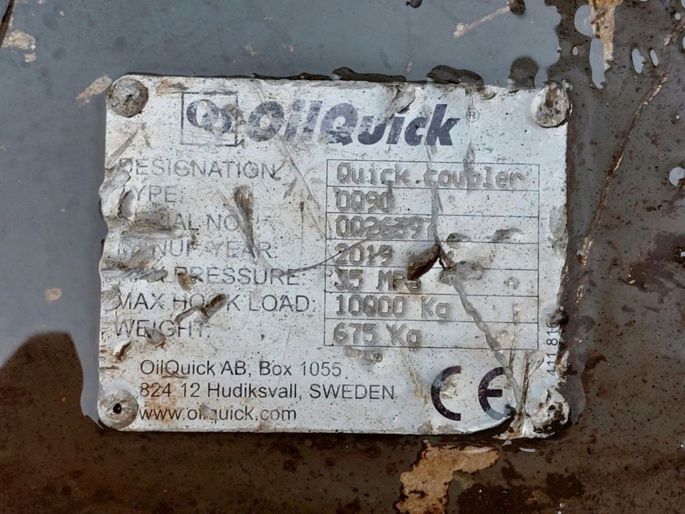 OilQuick, Vollhydr. Schnellwechsler OQ90 in Stockstadt