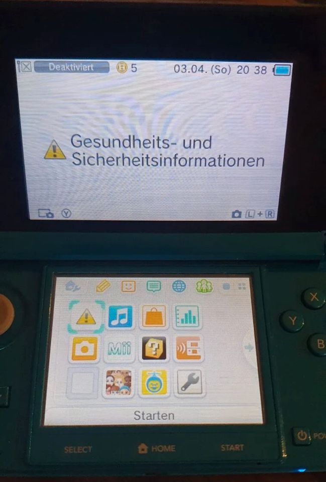 Nintendo 3DS in Aqua Blau in Berlin