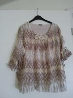 Tunika/Bluse Gr. 48,beige/Creme/gelb, Gummizug, NEU Nordrhein-Westfalen - Ense Vorschau