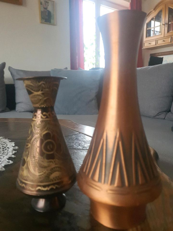 2 x Vasen aus Kupfer in Moosburg a.d. Isar