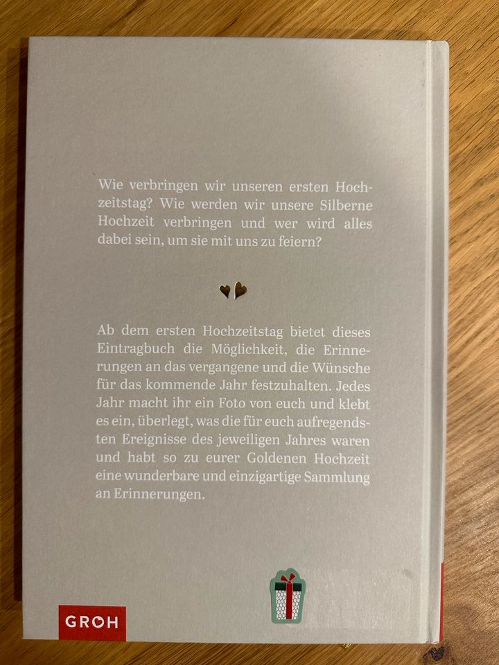 Hochzeitsgeschenk Für immer und ewig Erinnerungsalbum in Lahnau