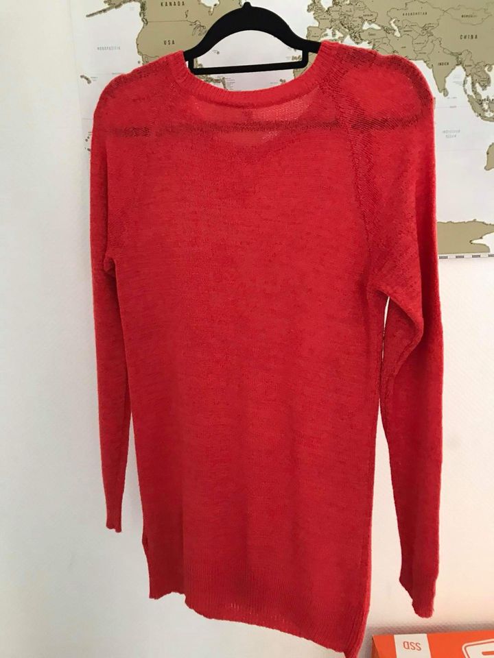 36 H&m Pullover Sweater Pulli Strick Oberteil orange Vintage boho in Leverkusen