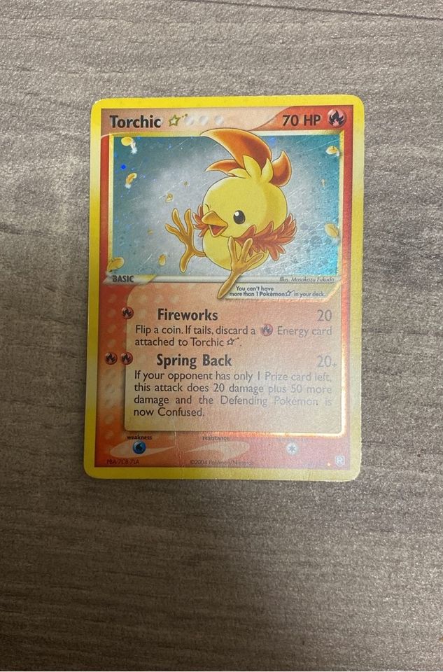 Torchic Goldstar EX Rocket Returns in Berlin