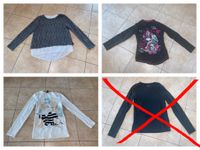 Gr.146/152: Mädchen 3x Bluse Pullover Langarmshirt Shirt Monster Bayern - Obing Vorschau
