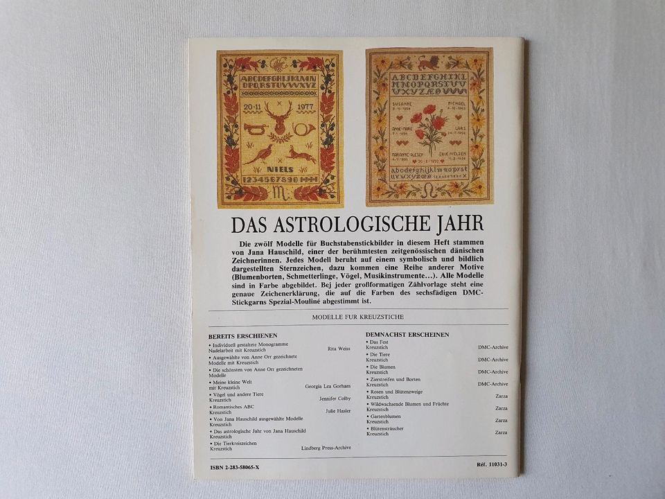 Das astrologische Jahr, Kreuzstich, Jana Hauschild i Sticken in Hamburg