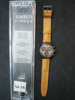 SWATCH SCM 101SIRIO  Lederarmband Hessen - Wiesbaden Vorschau