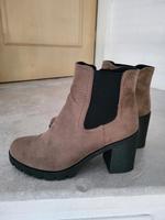 Stiefeletten mit Blockabsatz Bayern - Schwabach Vorschau