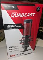 HYPERX QuadCast Desktop-Mikrofon, Rot/Schwarz Nordrhein-Westfalen - Borchen Vorschau