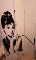 Audrey Hepburn Paravent Raumteiler Garderobe Niedersachsen - Kirchlinteln Vorschau