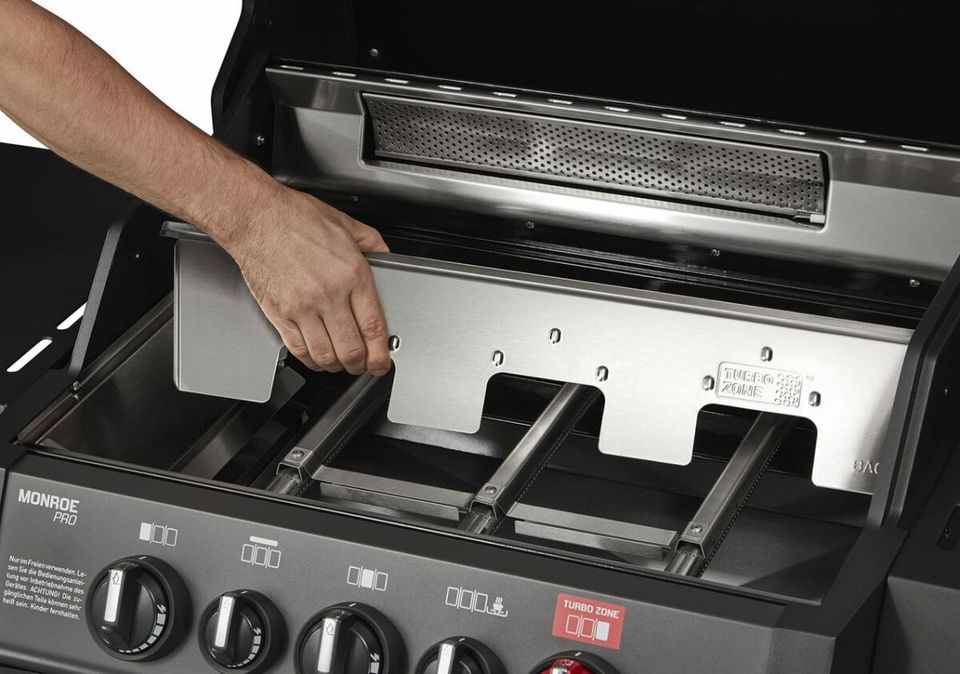 Enders Gasgrill Monroe Pro 3 SIK Turbo Shadow inkl. Pizzastein in Gladbeck