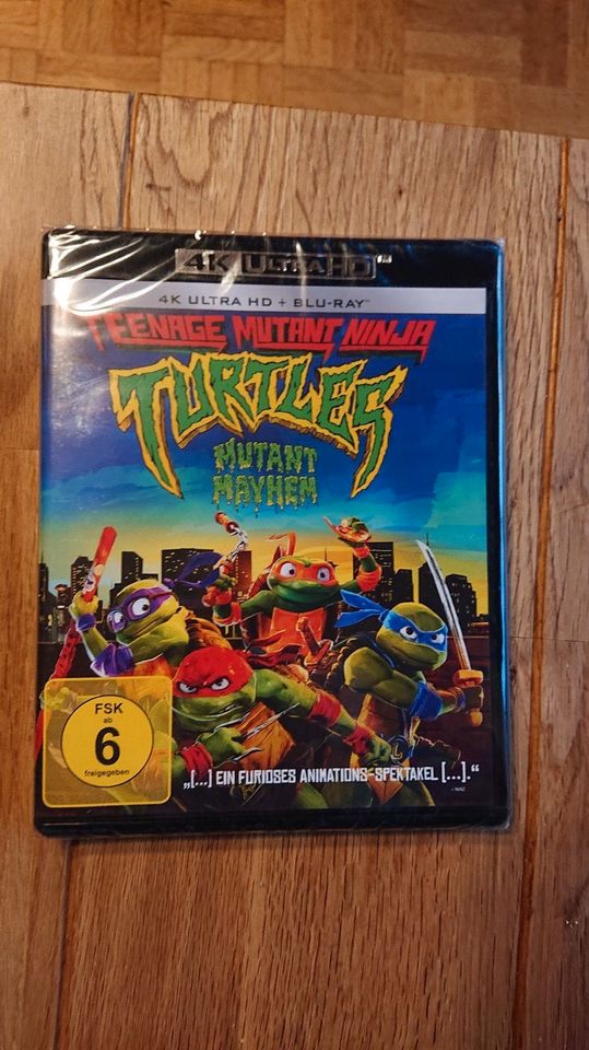 Teenage Mutant Ninja Turtles 4K UHD+ Blu ray Neu /Folie in Stadthagen