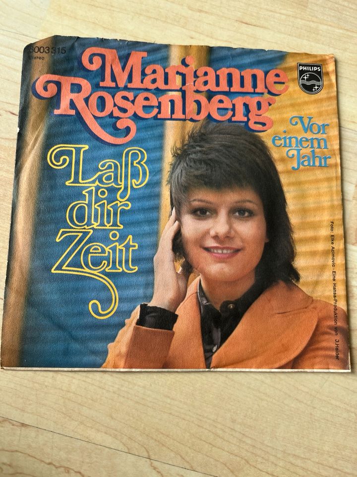 Schallplatte Marianne Rosenberg in Bad Friedrichshall