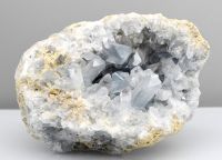 Mineralien Edelstein  – COELESTIN Kristall Druse - Gewicht 1533g Sachsen - Rochlitz Vorschau