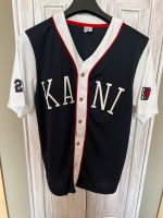 Karl Kani Herren Shirt Baseball in blau/weiß Berlin - Spandau Vorschau