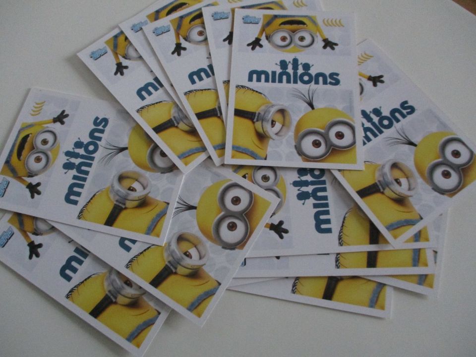 Minions Sammelkarten in Radevormwald