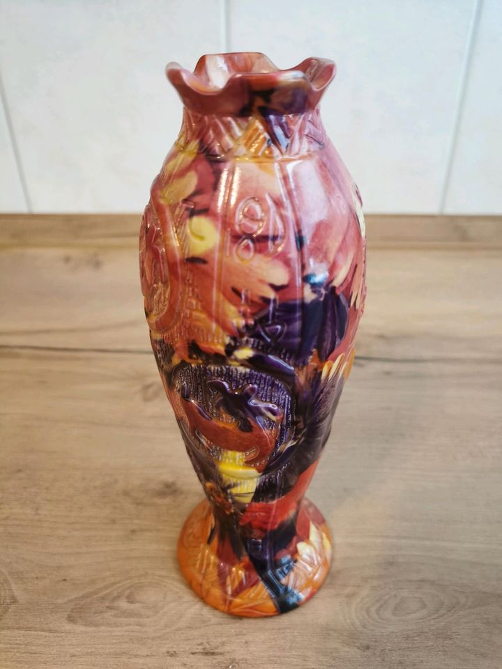 Chinesische Vase, Blumenvase, neu, farbenfroh in Berlin