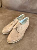 Venturini Schnürschuhe beige in Größe 37 Düsseldorf - Hubbelrath Vorschau