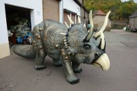 Saurier Triceratops Neu,aus GFK, für Außen Abholung Sachsen-Anhalt - Wimmelburg Vorschau