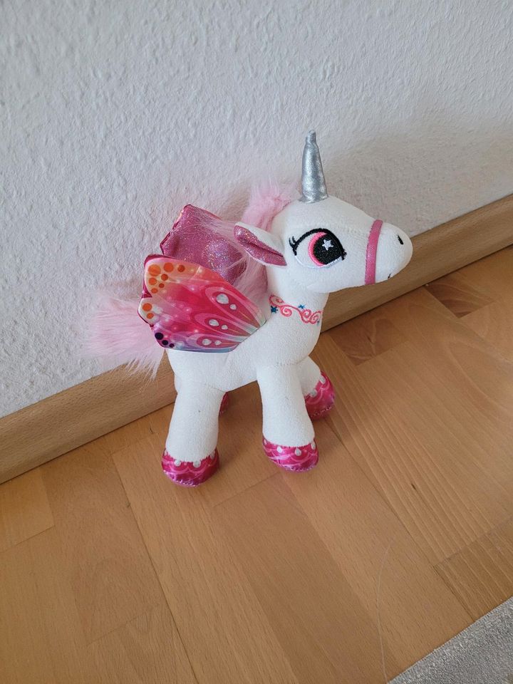 Stofftier Einhorn Mädchen deko in Knittlingen