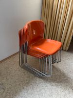 Drabert, Gerd Lange Vintage Stühle,orange,Hartschale,Silber,Swing Nordrhein-Westfalen - Tönisvorst Vorschau