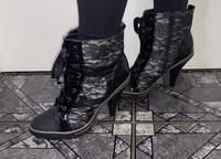 Graceland Stiefeletten Stiefel mit hohem Absatz und Spitze Gr.:40 Schleswig-Holstein - Börnsen Vorschau