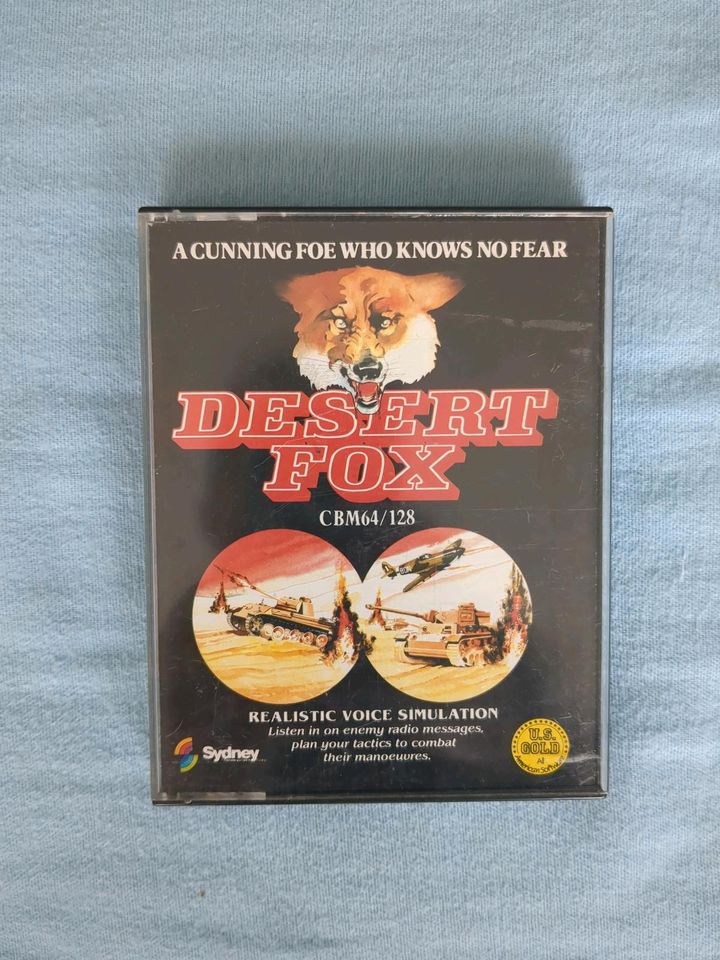 Commodore C64 Desert Fox Tape in Greven