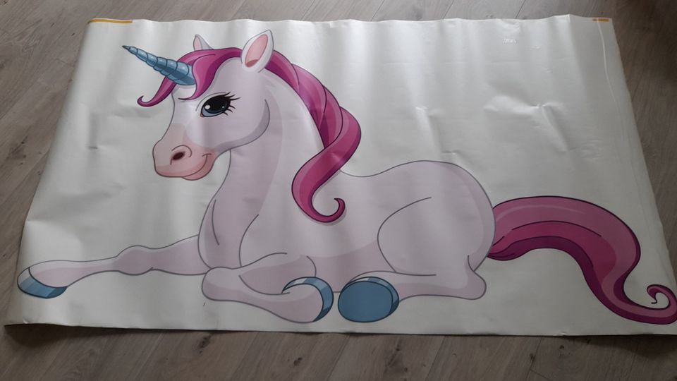 Wandtattoo Einhorn in Appel