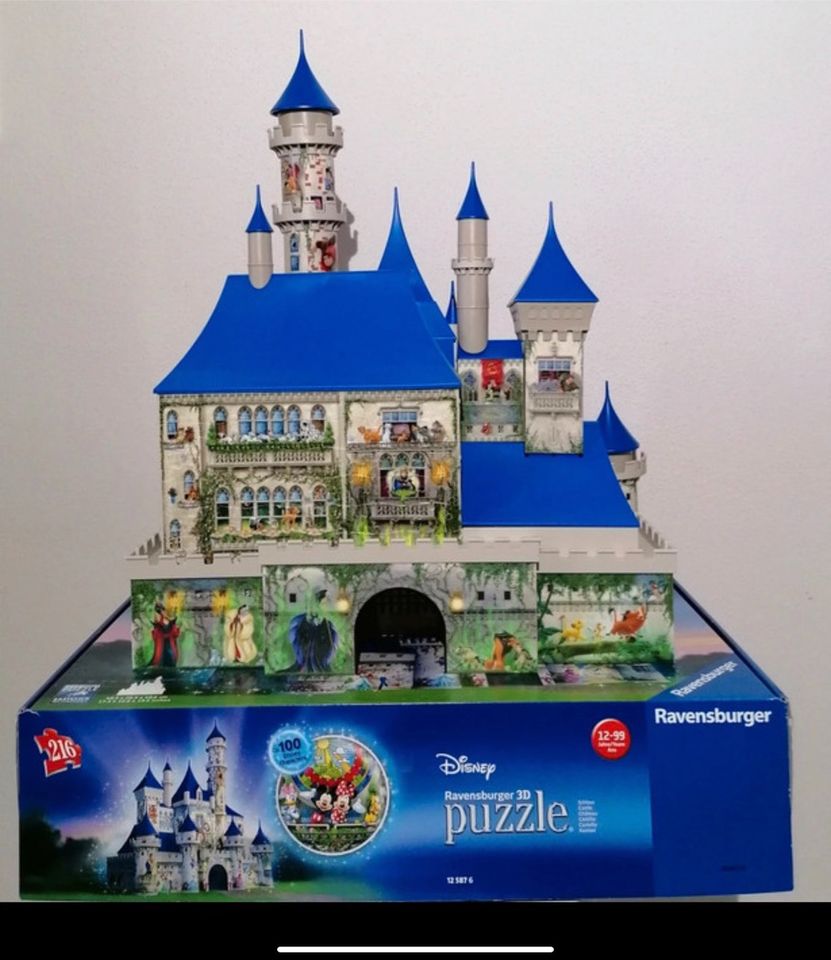 Disney 3 D Schloss Puzzle Ravensburger in Neuschönau