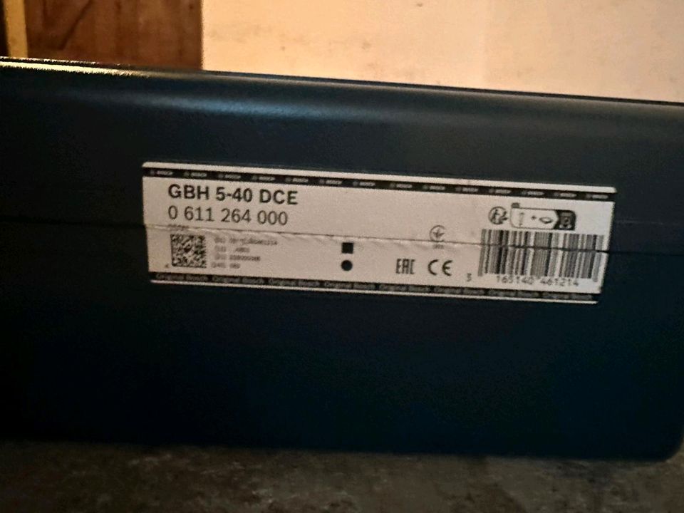 Bosch Bohrhammer GBH 5-40 DCE Professional in Berlin