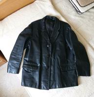 Schwarze DDR Herrenlederjacke Hipster retro vintage Sachsen - Schkeuditz Vorschau