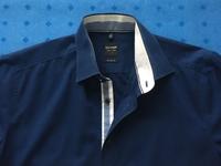 Hemd, OLYMP, Level 5 Five, body fit, dunkelblau, Gr. 42, top-Zust Niedersachsen - Celle Vorschau