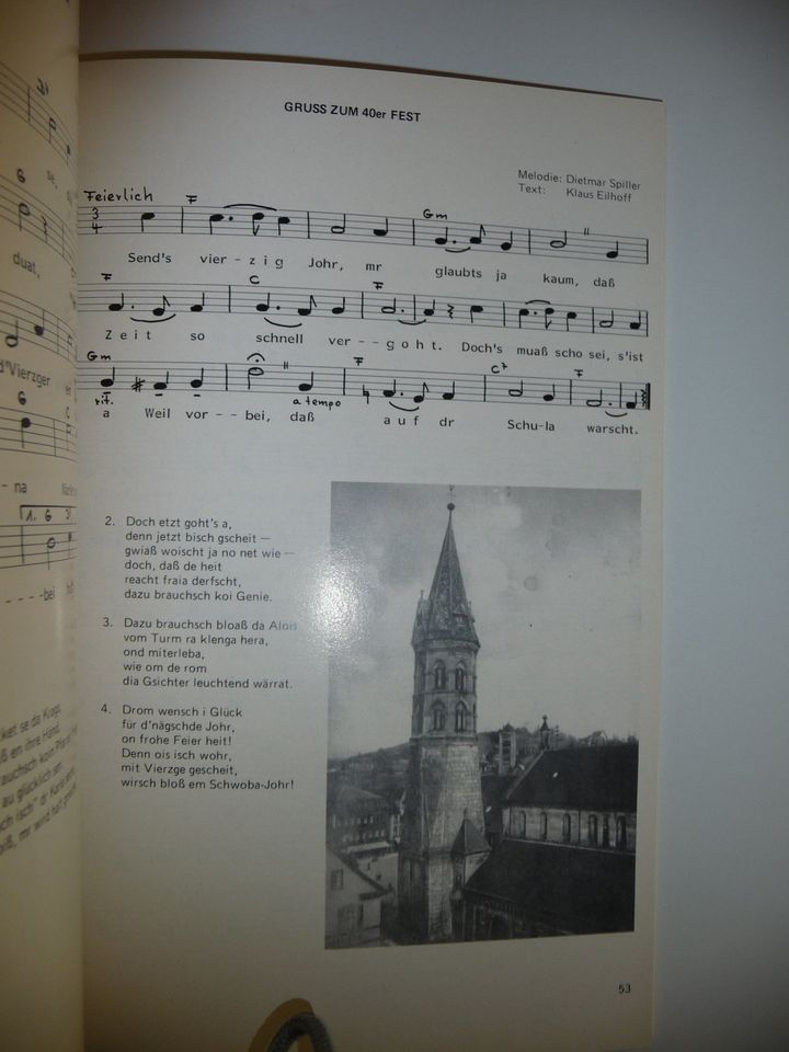 Notenalbum "Schwäbisch Gmünd in Noten" Klavier/Akkordeon in Ditzingen