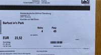 Barfoot in’n Park 2 Tickets 1.6.24 NDB Flensburg Flensburg - Fruerlund Vorschau