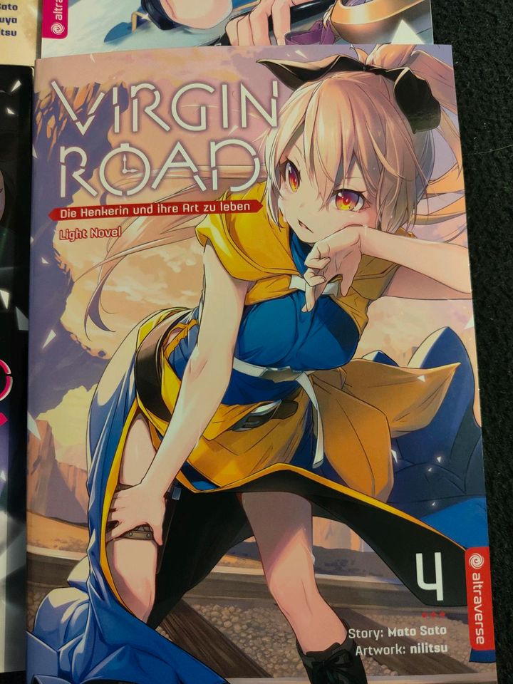Virgin Road 1-4 mit Light Novel in Wächtersbach