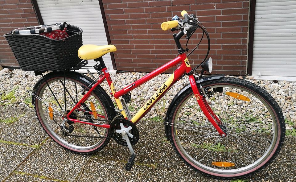 Fahrrad 26 Zoll rouge et joun in Darmstadt