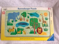 Ravensburger Puzzle 15 Teile "Lustige Affrikatiere", 3+, Sehr gut Bayern - Mering Vorschau