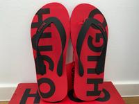 NEU HUGO BOSS Flipflops Zehentrenner Gr. 39/40 rot OVP Essen - Schonnebeck Vorschau