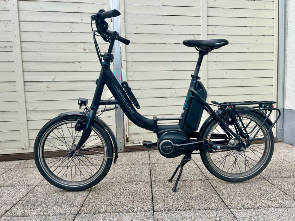 E-Faltfahrrad Hercules Rob Fold E-Bike Klapprad Bosch Activ Line in Hofheim am Taunus