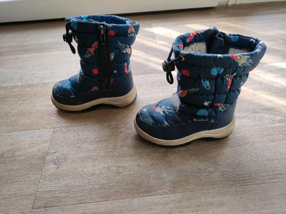 Playshoes Winterstiefel Weltall, Größe 22/23 in Berlin